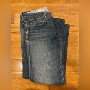 Gap 1969 Real Straight Jeans Medium Wash Denim Pants Blue Women's Size 29 8